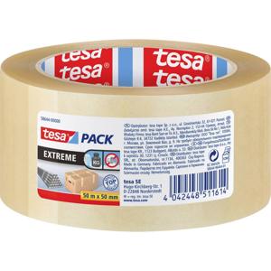 tesa EXTREME 58644-00000-00 Pakband tesapack Transparant (l x b) 50 m x 50 mm 1 stuk(s)