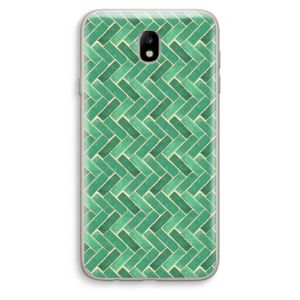 Moroccan tiles 2: Samsung Galaxy J7 (2017) Transparant Hoesje