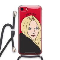 Ashley: iPhone SE 2020 Transparant Hoesje met koord