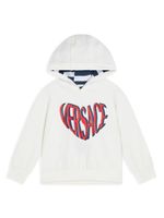 Versace Kids hoodie à logo imprimé - Blanc - thumbnail