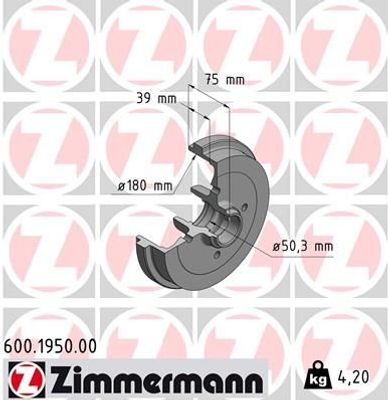 Remtrommel 600195000