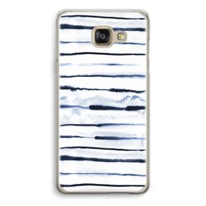 Ink Stripes: Samsung Galaxy A5 (2016) Transparant Hoesje