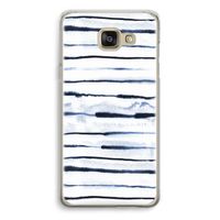 Ink Stripes: Samsung Galaxy A5 (2016) Transparant Hoesje
