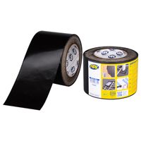 HPX UV-bestendige PE tape | Zwart | 90mm x 25m - US9025 | 12 stuks US9025 - thumbnail