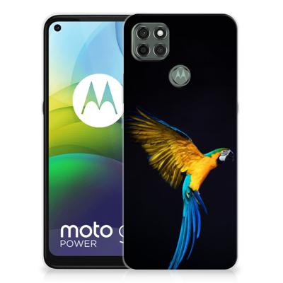 Motorola Moto G9 Power | TPU Hoesje | Papegaai