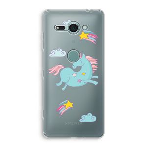 Vliegende eenhoorn: Sony Xperia XZ2 Compact Transparant Hoesje