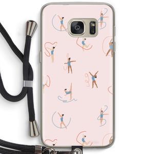 Dancing #3: Samsung Galaxy S7 Transparant Hoesje met koord