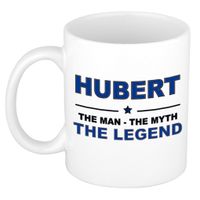 Hubert The man, The myth the legend cadeau koffie mok / thee beker 300 ml - thumbnail