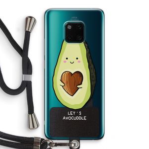 Avocuddle: Huawei Mate 20 Pro Transparant Hoesje met koord