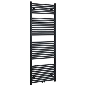 Radiator Boss & Wessing Emma 181,7x45 cm Midden-Onder Aansluiting Antraciet Boss & Wessing