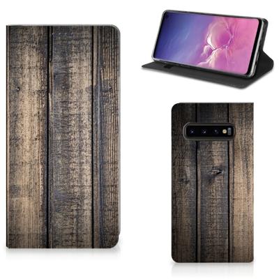 Samsung Galaxy S10 Book | Wallet Case | Steigerhout