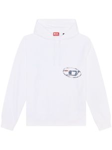 Diesel hoodie S-Macs-L4 - Blanc