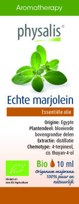 Physalis Aromatherapy Essentiële Oliën Echte Marjolein Olie 10ml