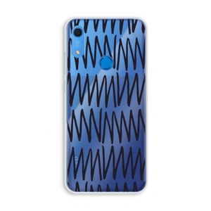 Marrakech Zigzag: Huawei Y6s Transparant Hoesje
