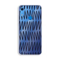 Marrakech Zigzag: Huawei Y6s Transparant Hoesje