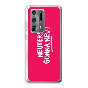 Neuters (roze): Huawei P40 Pro Plus Transparant Hoesje