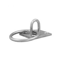 Muurplaat met oog 6 mm. Muurplaat met oog 6 mm.