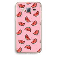 Watermeloen: Samsung Galaxy J3 (2016) Transparant Hoesje