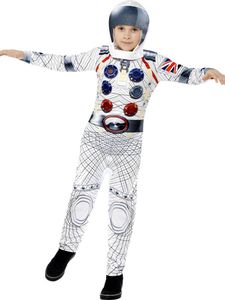 Spaceman ruimtevaart kostuum kind