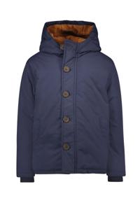 Like Flo Jongens winterjas met capuchon - Abel - Navy blauw