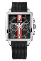 Horlogeband Hugo Boss HB-87-1-14-2418 / HB659302384 Rubber Zwart