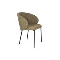 Housecraft Living Ayle Eetkamerstoelen Moss Groen - Set van 2 - thumbnail