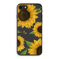 Sunflower and bees: iPhone SE 2020 Biologisch afbreekbaar hoesje