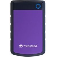 Transcend StoreJet 25H3 4000GB Zwart, Paars