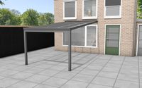 YARD Outdoor Velvetline Veranda 300x400 cm aluminium - Glasdak- - Aluminium- YARD Outdoor