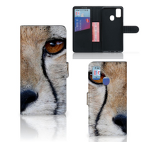 Samsung Galaxy M21 | M30s Telefoonhoesje met Pasjes Cheetah