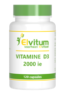 Elvitum Vitamine D3 2000IE Capsules