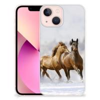 iPhone 13 mini | TPU Hoesje | Paarden
