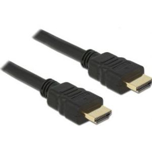 Delock 84752 Kabel High Speed HDMI met Ethernet - HDMI A male > HDMI A male 4K 1,0 m