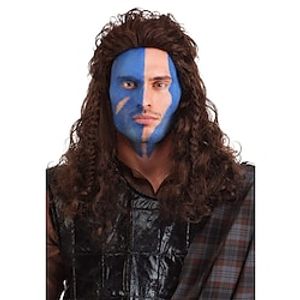 braveheart william wallace pruik synthetische cosplay pruik halloween pruiken Lightinthebox