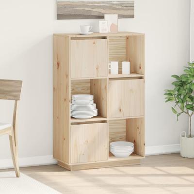 Hoge kast 38x35x117 cm massief grenenhout