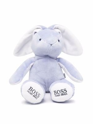 BOSS Kidswear peluche à logo imprimé - Bleu