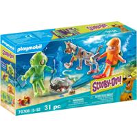 PLAYMOBIL scooby-doo! - avontuur met ghost of captain cutler constructiespeelgoed (70708)
