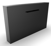 Cascadi Aluminium Watervalelement (naast vijver) Lengte: 1250 Breedte: 250 Hoogte: 1200 - Geroba