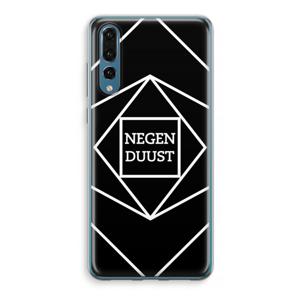 Negenduust geometrisch: Huawei P20 Pro Transparant Hoesje