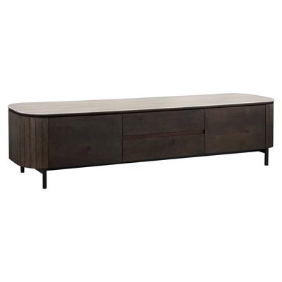 TV-dressoir Ritz 2-deurs 1-la (Bruin)