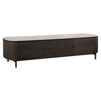 TV-dressoir Ritz 2-deurs 1-la (Bruin)