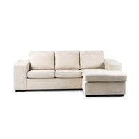 Haluta - Hoekbank Diego - 238x153x84 cm - Beige - Rechts