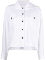 Lorena Antoniazzi chemise à double poches - Blanc