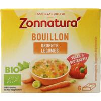 Zonnatura Groentebouillon tablet 11 gram bio