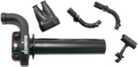 Domino Throttle grips alu sw 2-train kre03 - thumbnail