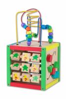 Vedes Beeboo houten activiteiten leer kubus Vedes Beeboo houten activiteiten leer kubus