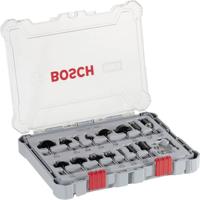 Freesset, 6 mm schacht, 15-delig Bosch Accessories 2607017471