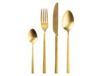 LIVARNO home RVS bestekset 16-delig (Goud)