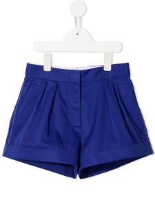 Marni Kids short à design plissé - Bleu