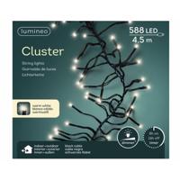 Lumineo cluster in/outdoor led-verlichtingsnoer 588 lampjes 450 cm warm wit